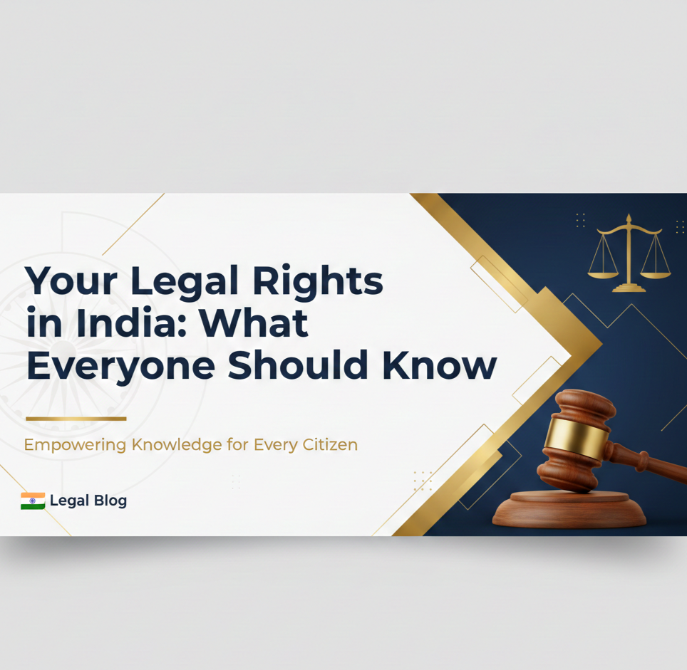 Your Legal Rights in India: What Everyone Should Know